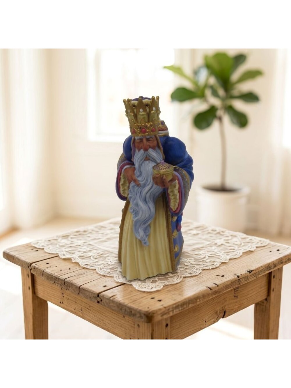 Vintage Greenwich Workshop Melchior Porcelain Figurine James Christensen